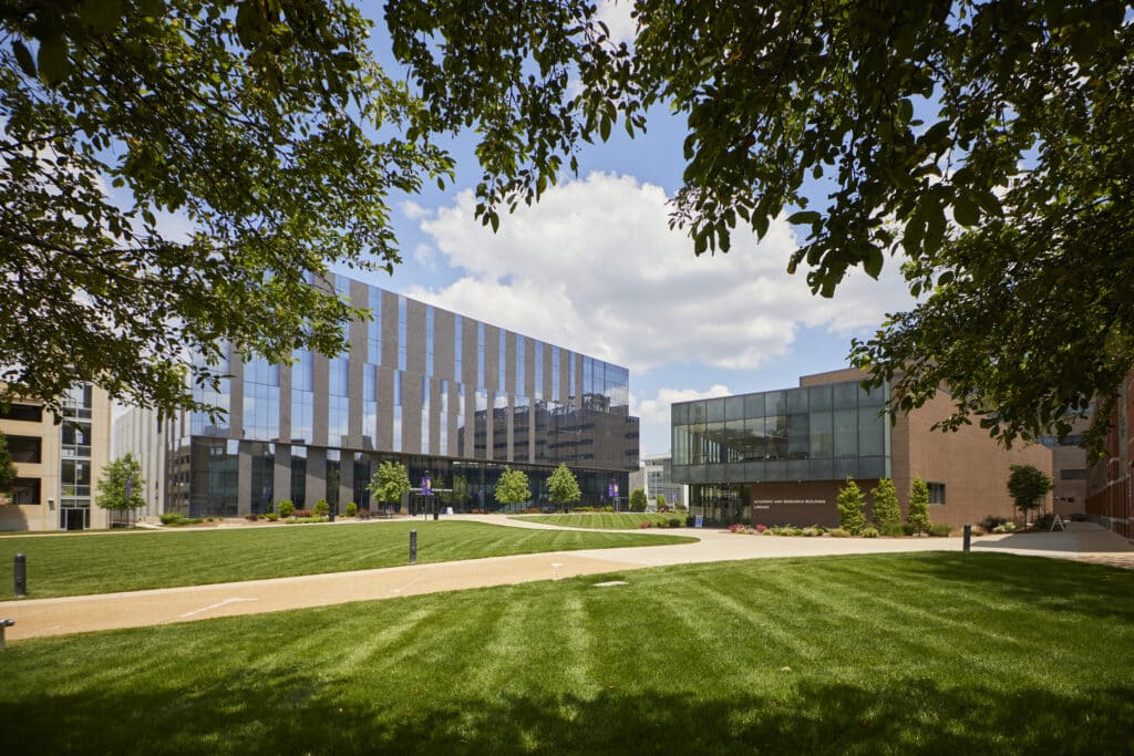 The University of Health Sciences and Pharmacy in St. Louis's campus.