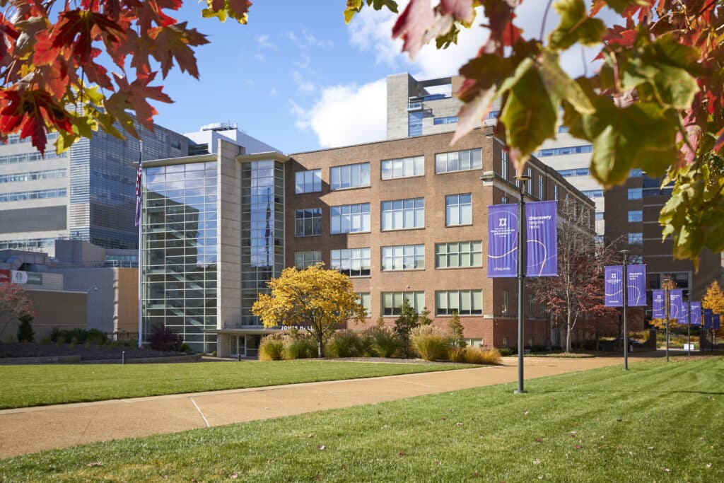 UHSP's Quad looks gorgeous in autumn.