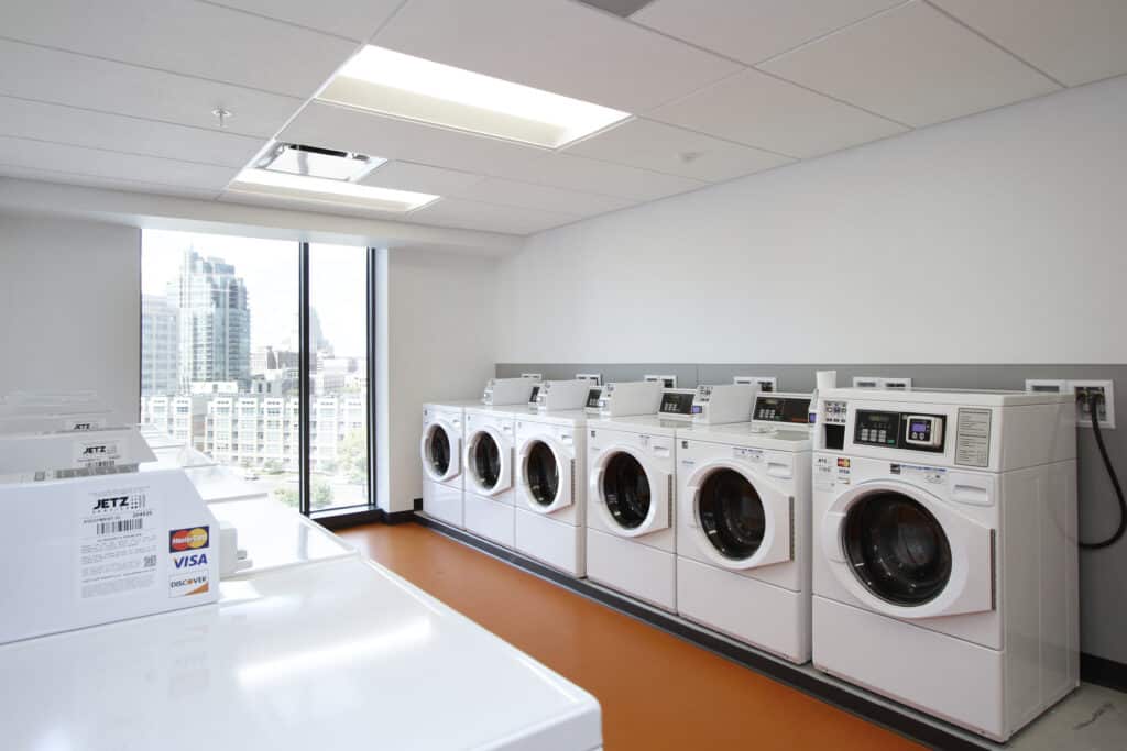 north residence hall laundry room