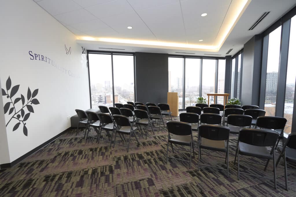 The Spirituality Center at the University of Health Sciences and Pharmacy in St. Louis.