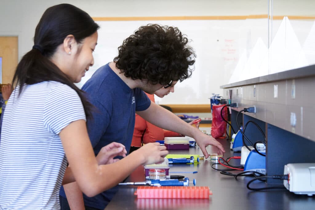 Students get hands-on during Health Care Summer Immersion summer camps.