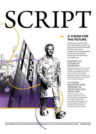 cover of the 2022 issue of Script Magazine