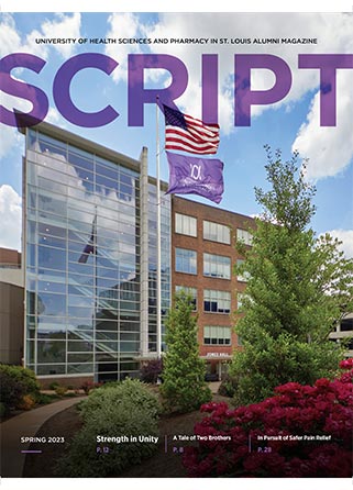 cover of the 2023 spring issue of Script