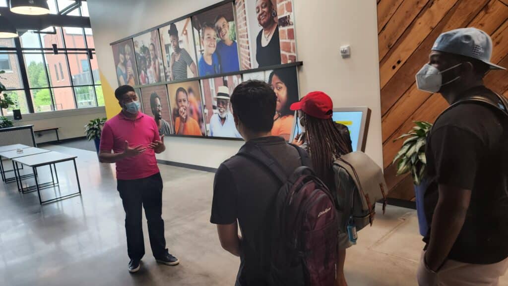 BESt students at Black Health Matters podcast
