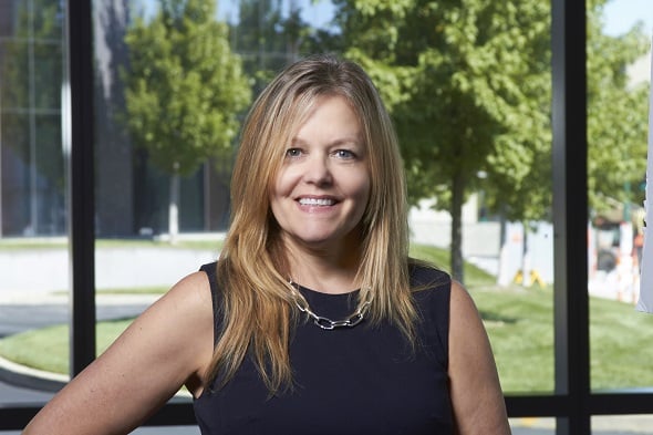 headshot of dean terri warholak