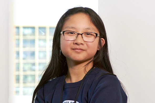 Chloe Ong, Collegiate School of Medicine and Bioscience student