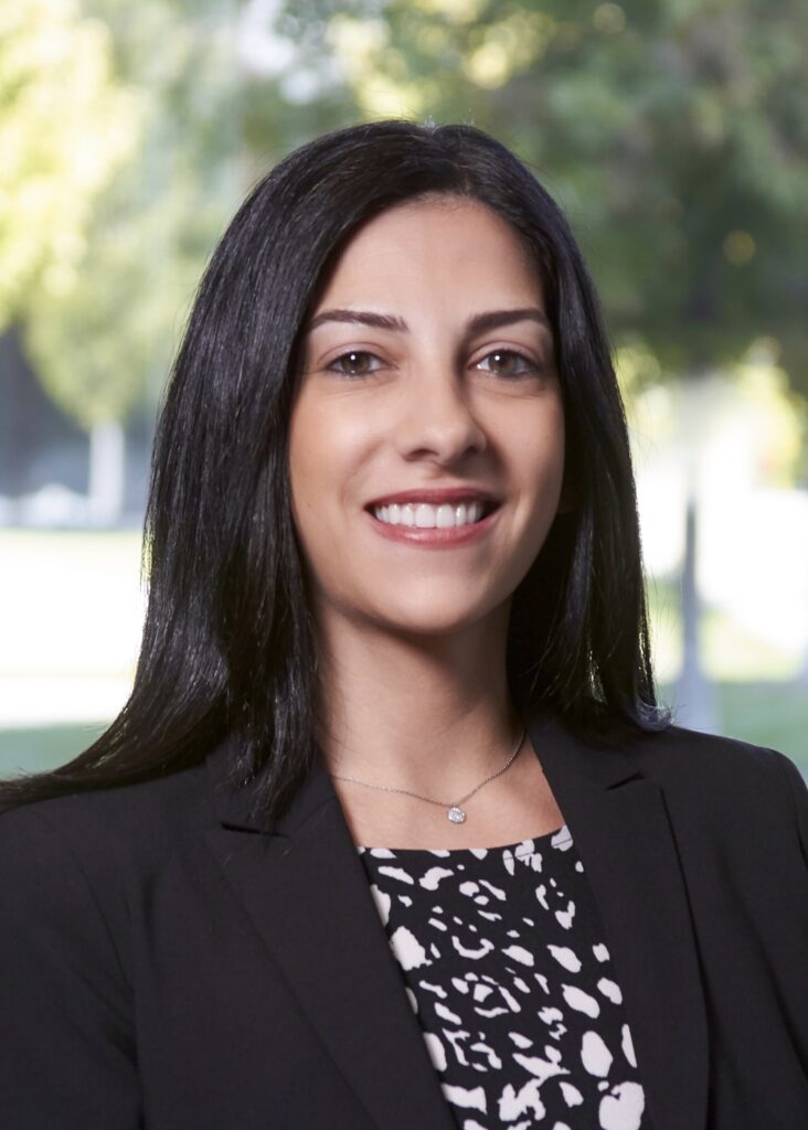 headshot of Maya Tabet, faculty member in the college of global population health