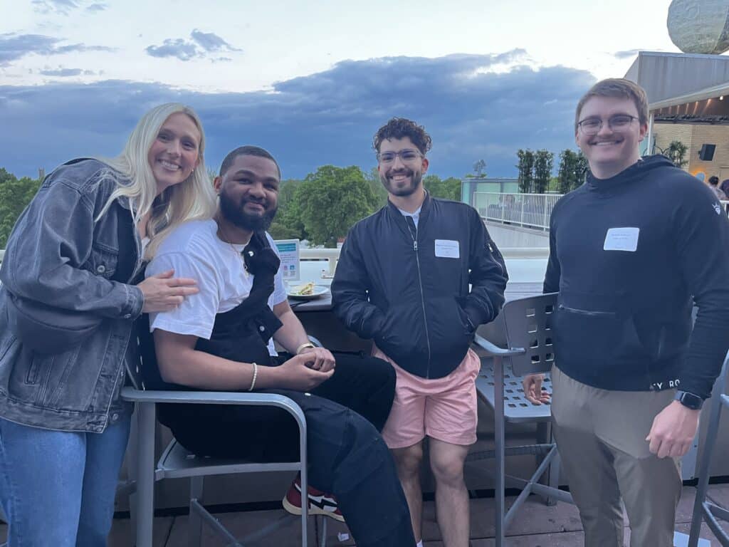 UHSP2025 grad happy hour event hosted by Advancement