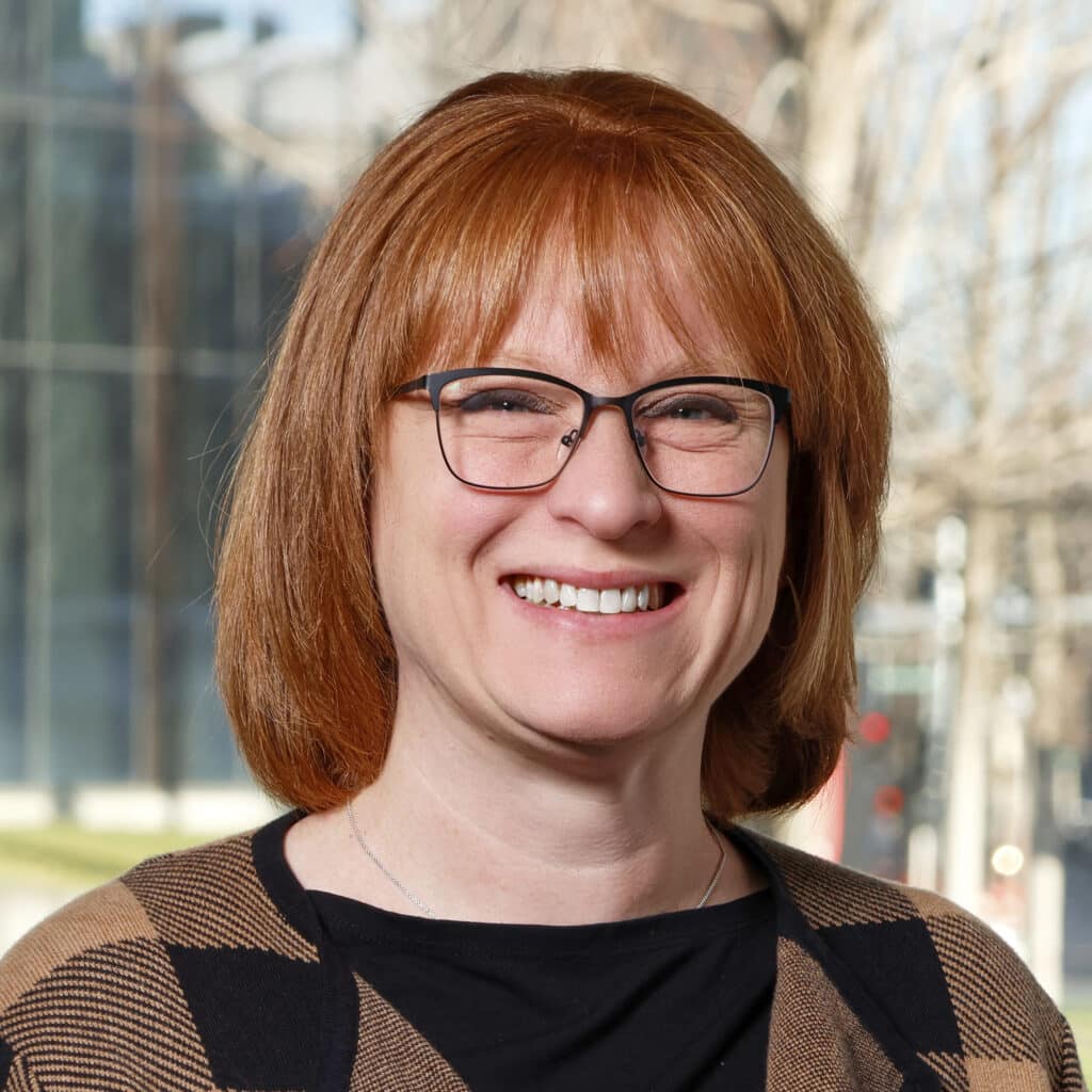 Headshot of Jackie Bode, Vice President for Advancement