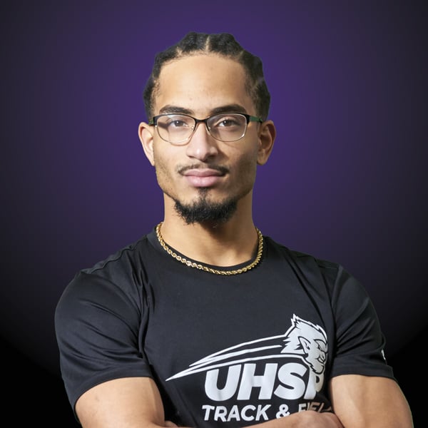 headshot of student athlete Marlon Brown