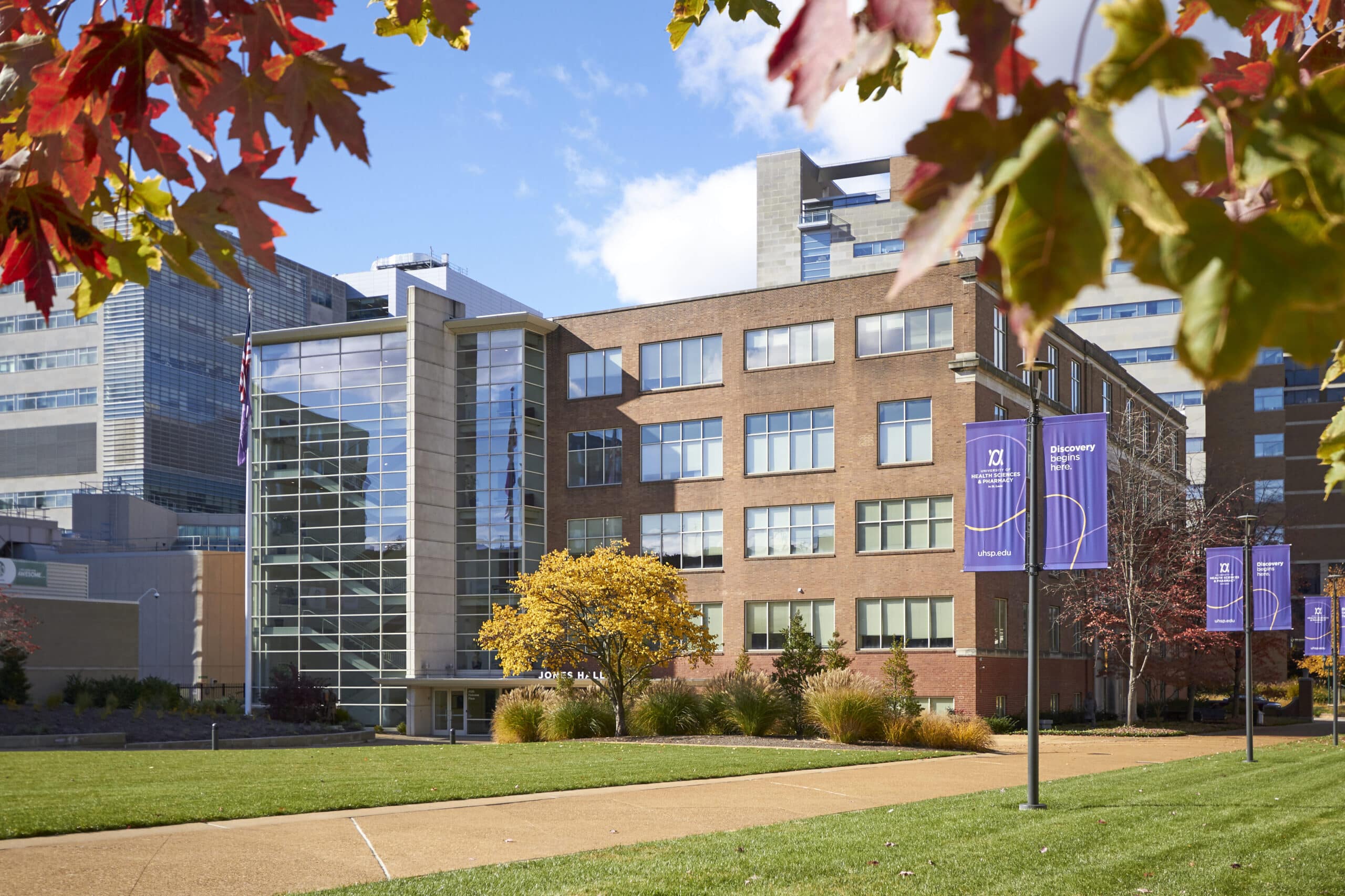 UHSP's Quad looks gorgeous in autumn.