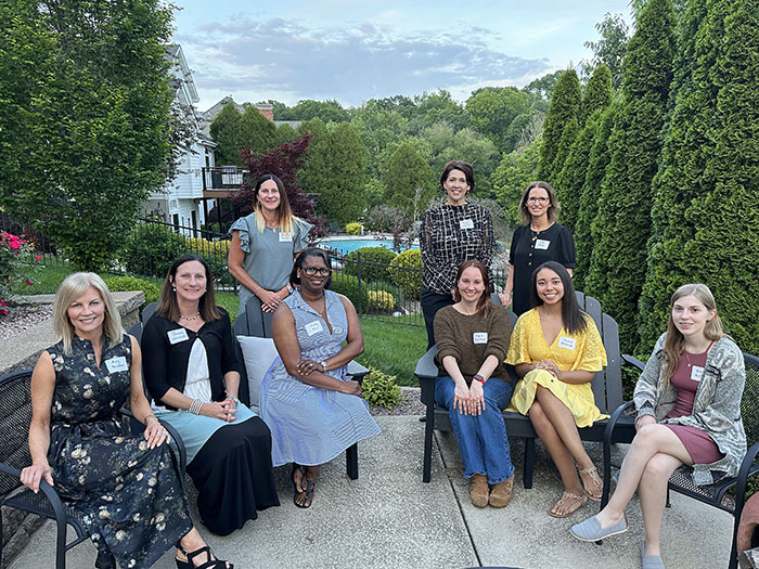 Members of the UHSP Women's Giving Society during an event